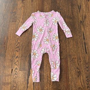 Posh Peanut Jamie Convertible Baby Sleeper Zipper Romper